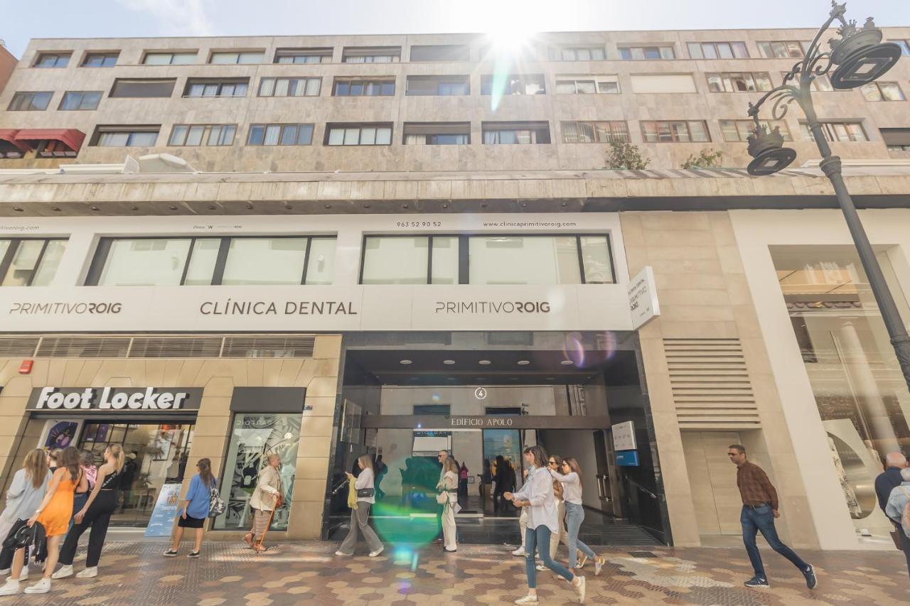 Appartamento Loft Con Terraza Centro Valenza Esterno foto